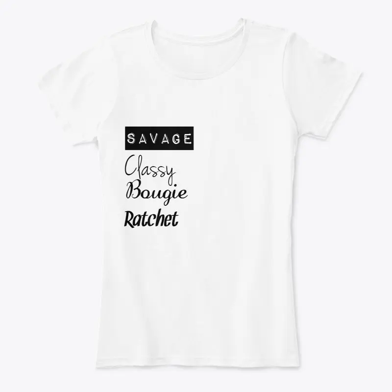 Savage Tee - White