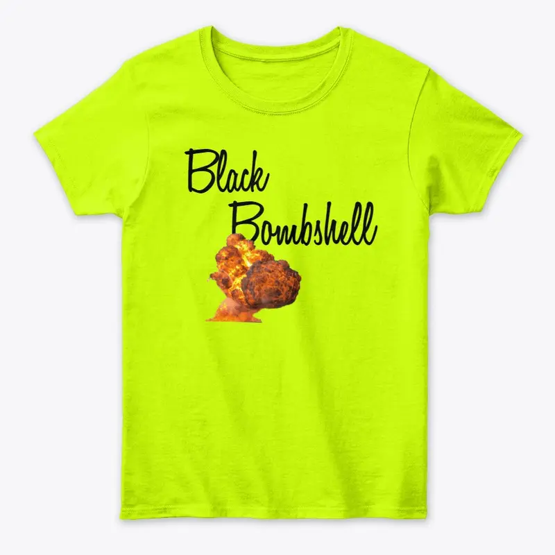 Black Bombshell Tee